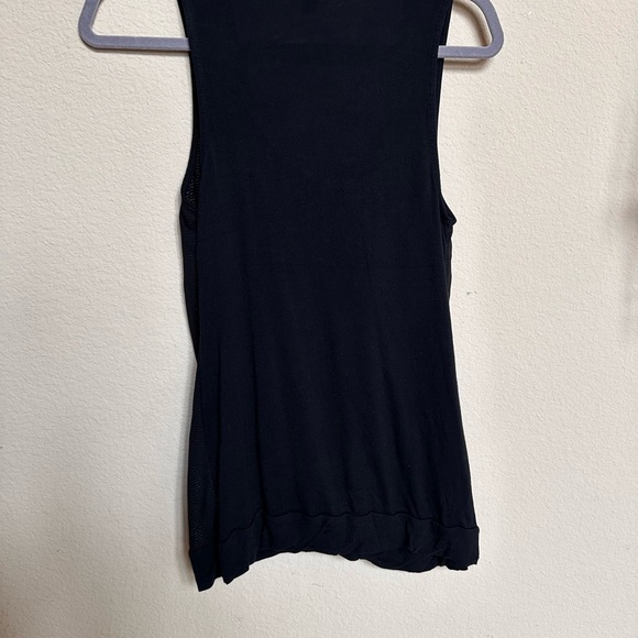 Express Black Wrap Tank Top - Picture 7 of 13